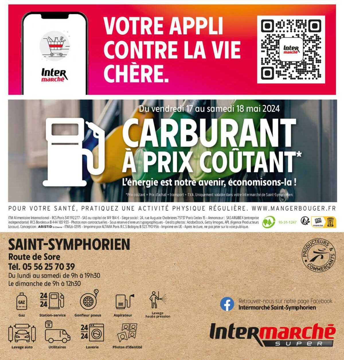 carburant à prix coutant