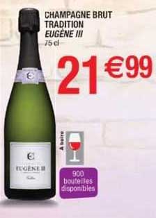 champagne brut tradition eugène III