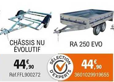 châssis nu évolutif ra 250 evo