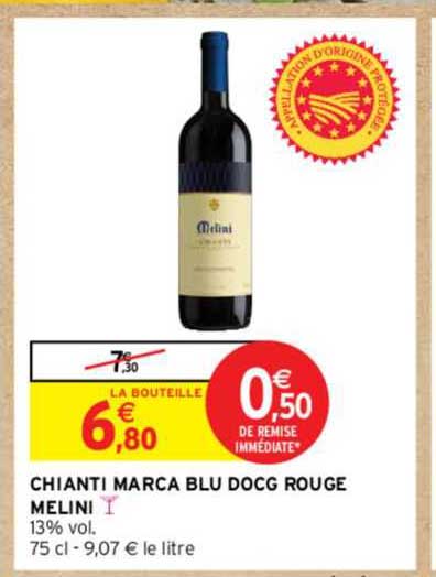 chianti marca blu docg rouge melini