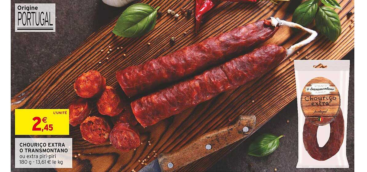 chouriço extra o transmontano