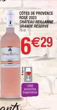 Côtes De Provence Rosé 2023 Château Reillanne Grande Réserve