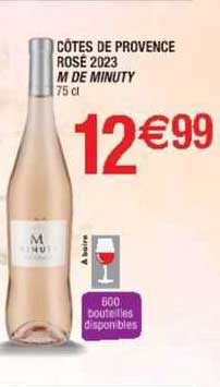 Côtes De Provence Rosé 2023 M De Minuty