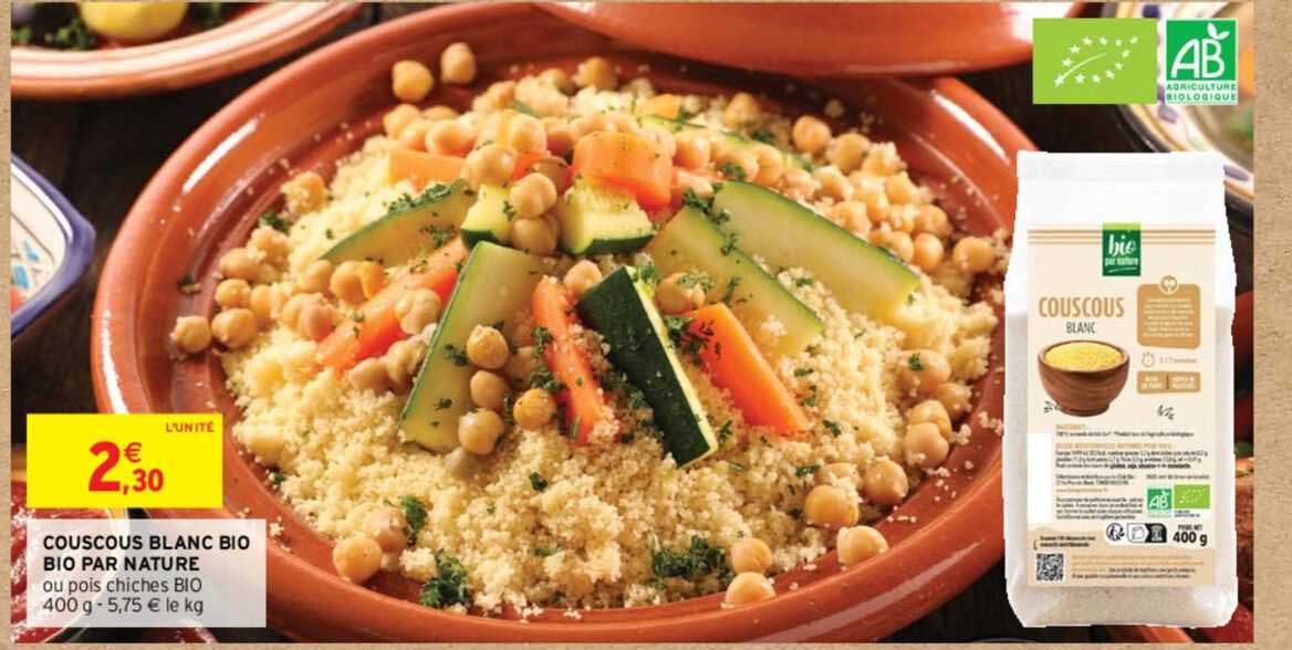 Couscous Blanc Bio Bio Par Nature
