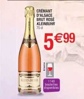 Crémant D'alsace Brut Rosé Kleinbuhr