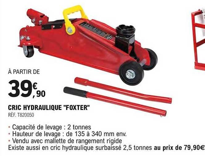 Cric Hydraulique "foxter"