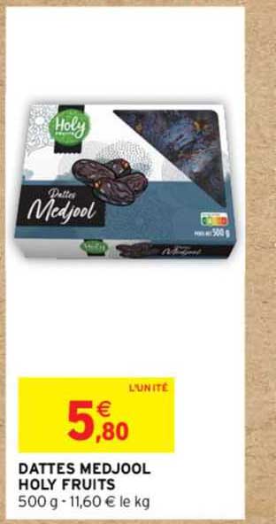 dattes medjool holy fruits