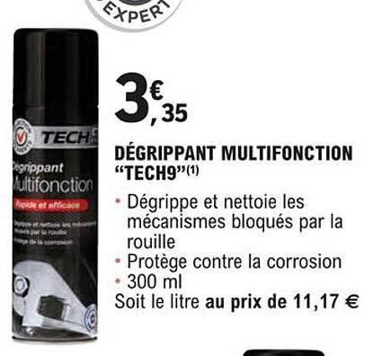 Dégrippant Multifonction "tech9"