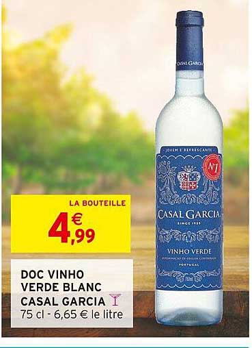 doc vinho verde blanc casal garcia