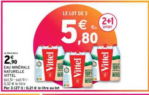 Eau Minérale Naturelle Vittel