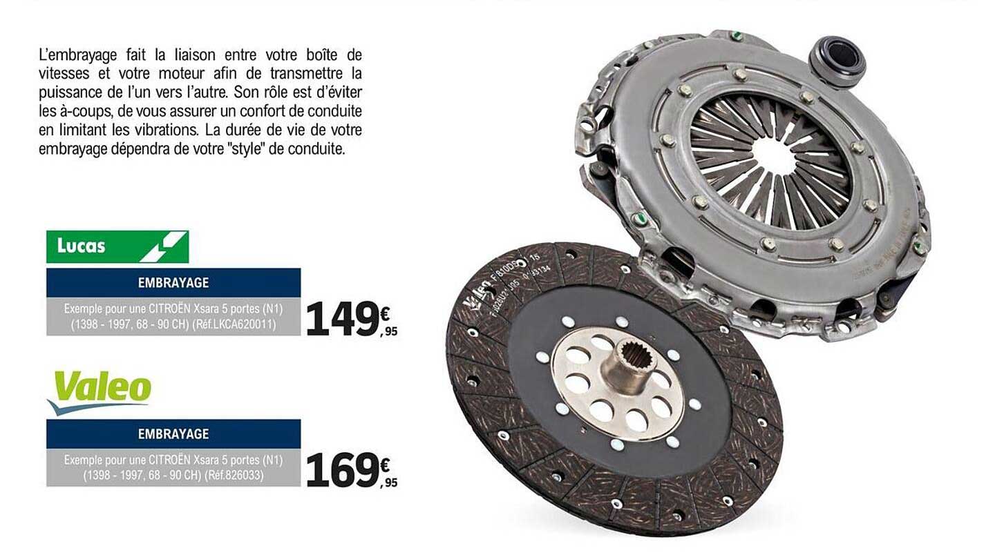 embrayage lucas, embrayage valeo