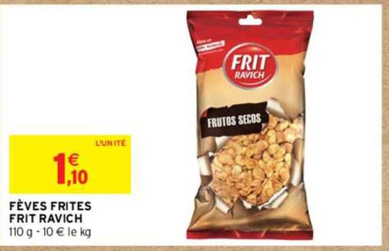 fèves frites frit ravich