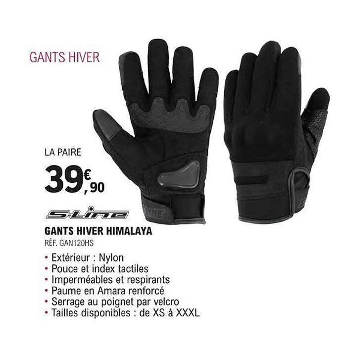 gants hiver himalaya s-line