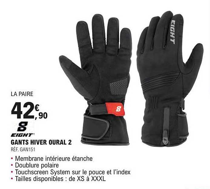 gants hiver oural 2 eight