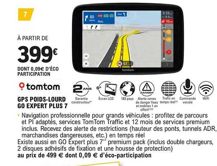 gps poids-lourd go expert plus 7 tom tom