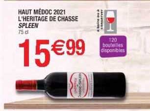 haut médoc 2021 l'héritage de chasse spleen