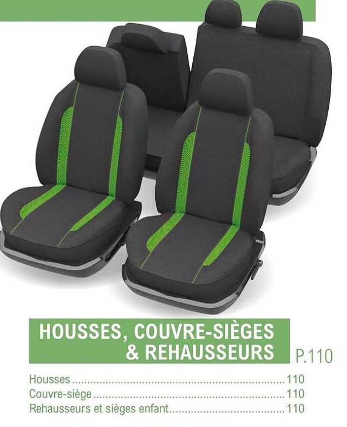 Housses, Couvre-sièges & Rehausseurs