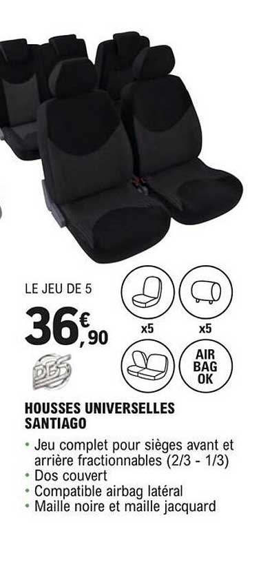 housses universelles santiago dbs