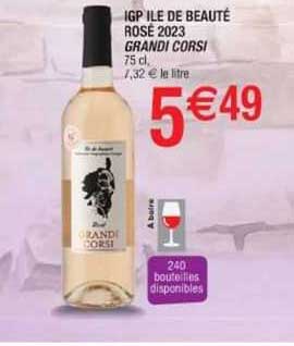 igp de beauté rosé 2023 grandi corsi