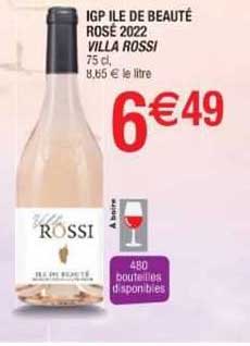 igp île de beauté rosé 2022 villa rossi