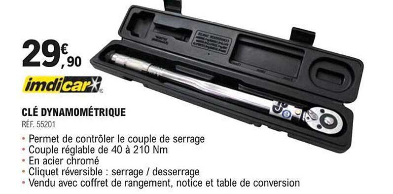 Imdicar Clé Dynamométrique