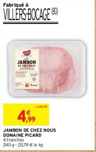 jambon de chez nous domaine picard