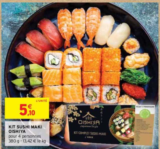 kit sushi maki oishiya