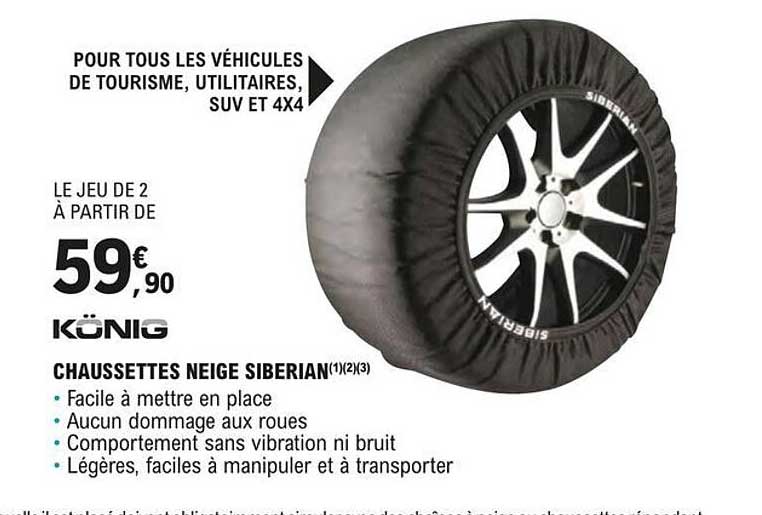 könig chaussettes neige siberian