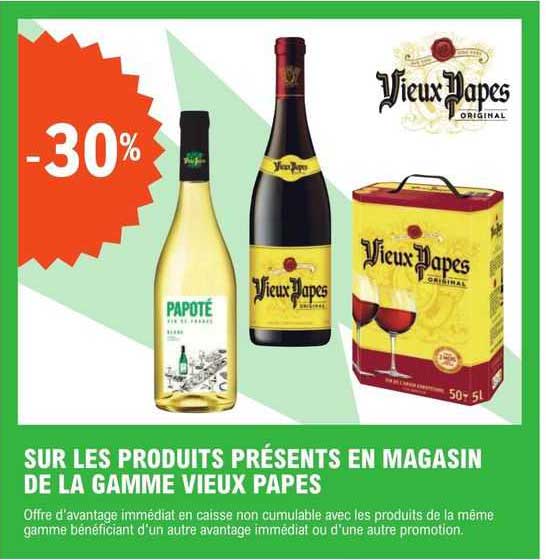 la gamme vieux papes