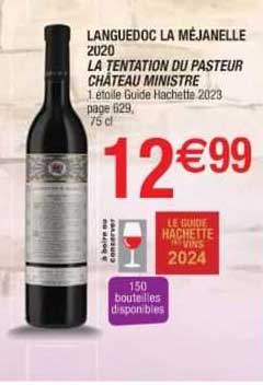languedoc la méjanelle 2020 la tentation du pasteur château ministre