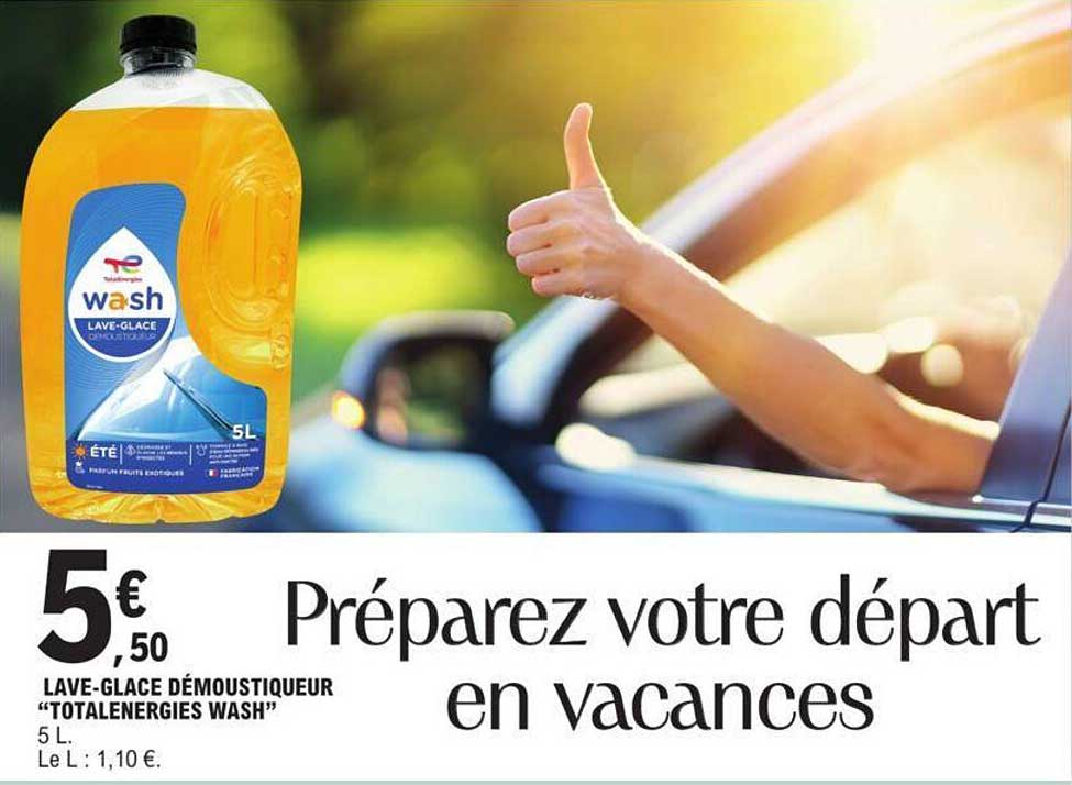 lave-glace démoustiqueur "totalenergies wash"