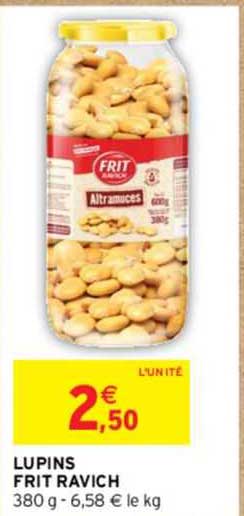 lupins frit ravich