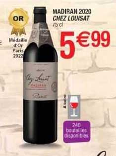 madirain 2020 chez louisat