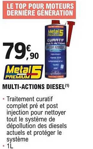 metal 5 premium multi-actions diesel