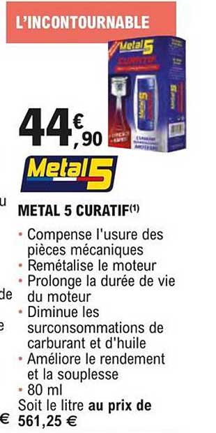 metal5 metal 5 curatif