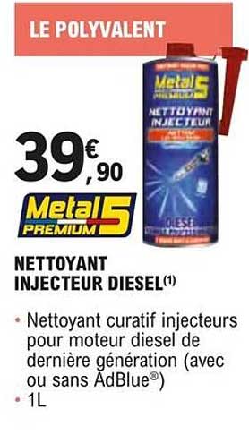 nettoyant injecteur diesel metal premium 5