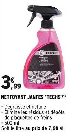 nettoyant jantes "tech9"