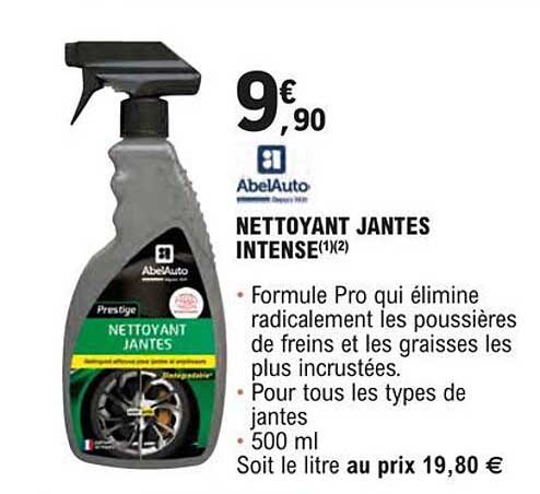 nettoyant jantes intense abelauto