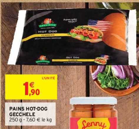 pains hot-dog gecchele