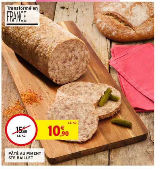 pâté au piment ste baillet