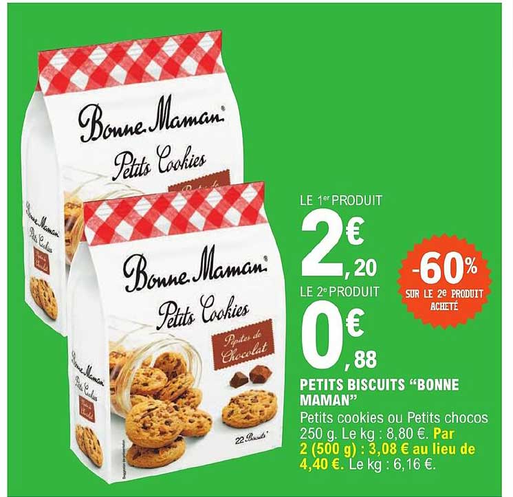 petits biscuits "bonne maman"