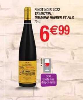 pinot noir 2022 tradition domaine hueber et fils