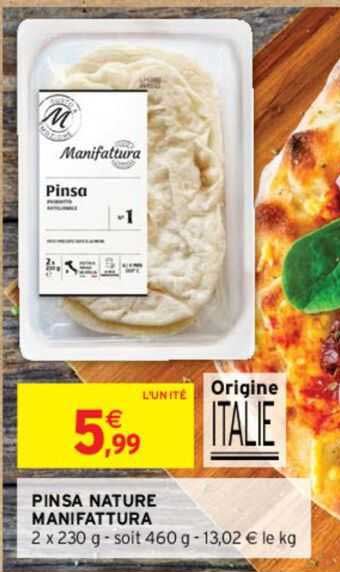 pinsa nature manifattura