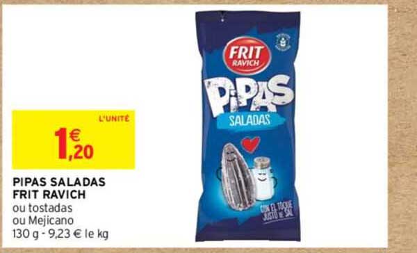 pipas saladas frit ravich