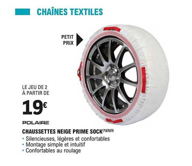 polaire chaussettes neige prime sock