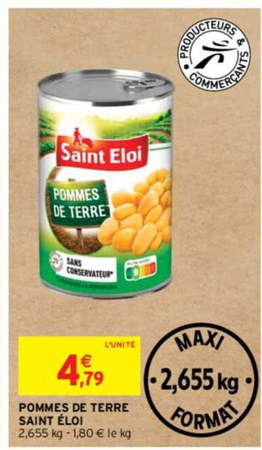 pommes de terre saint éloi