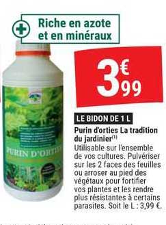 purin d'orties la tradition du jardinier