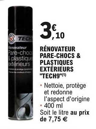 rénovateur pare-chocs & plastiques extérieurs "tech9"