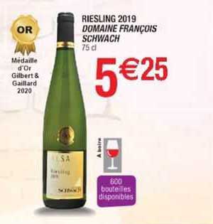 riesling 2019 domaine françois schwach