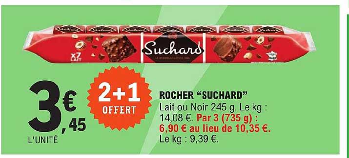 Rocher "suchard"